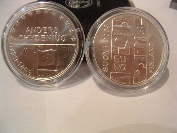 (afbeelding voor) 10 Euromunt Finland 2003 Proof